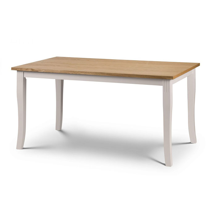 Davenport Dining Table Elephant Grey - Click Image to Close
